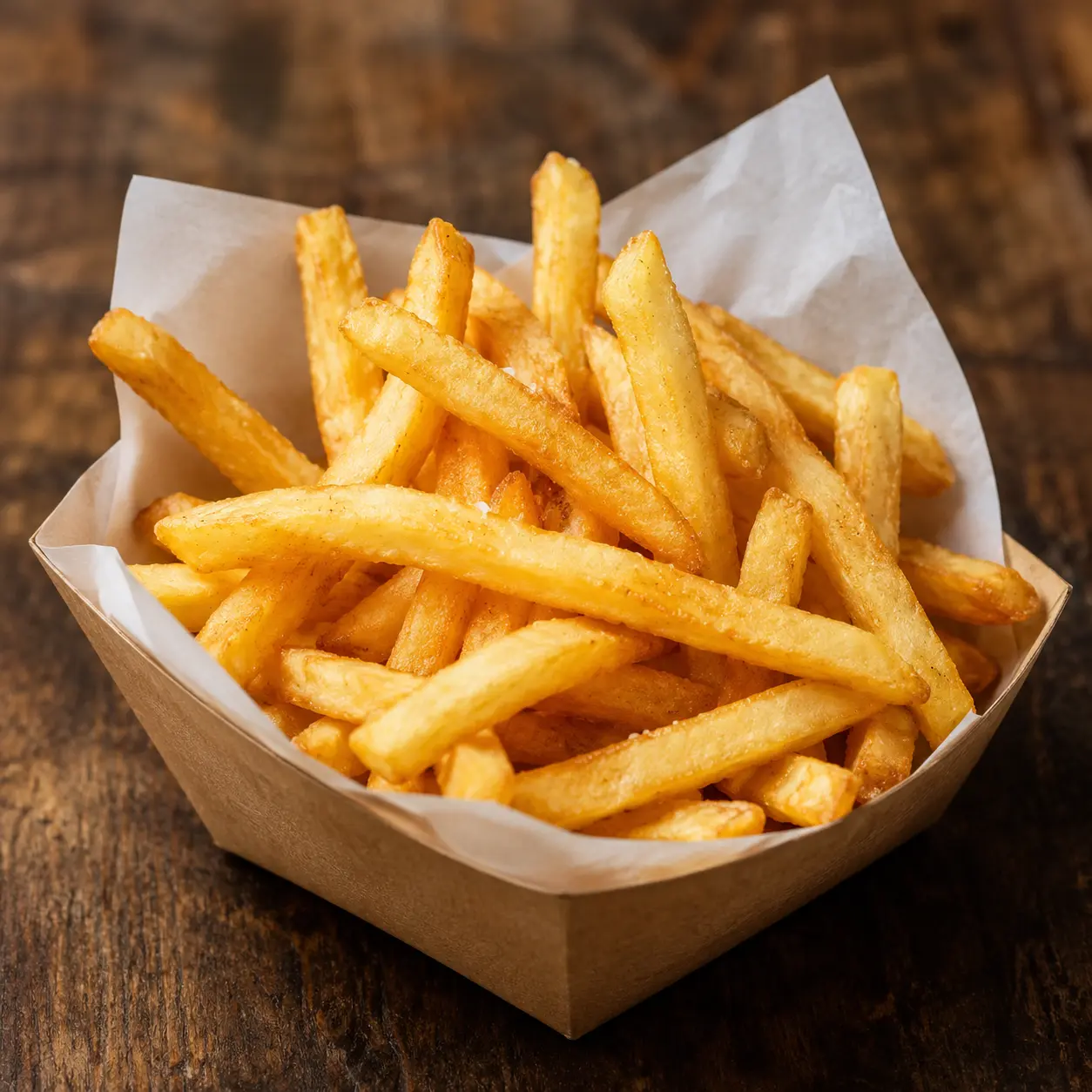 Knusprige Pommes